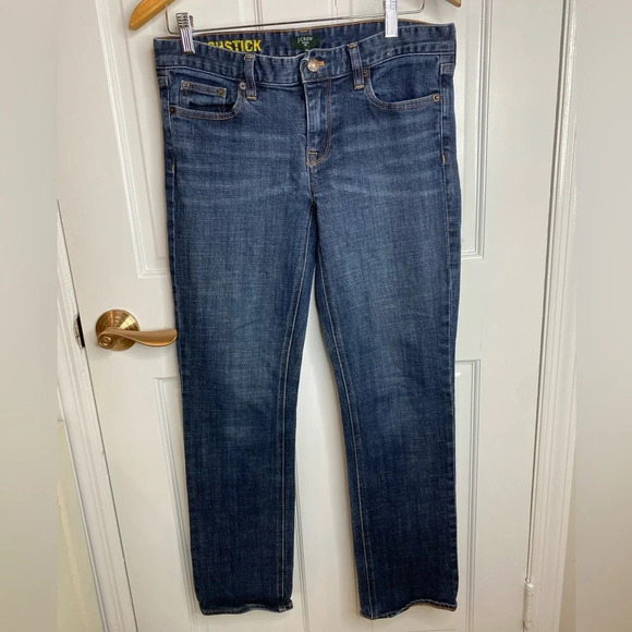 J. Crew Women's Jeans Size 29S Stretch Matchstick Mid Rise Cotton Spande… - Picture 1 of 9